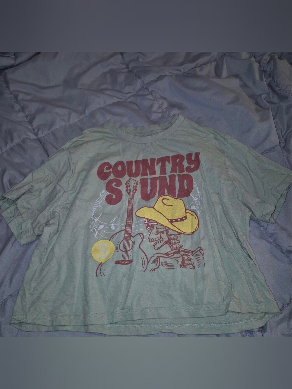Graphic T-Shirt in Sage Green